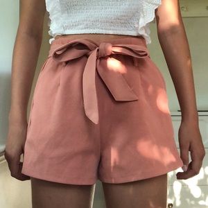 Forever 21 tie shorts!